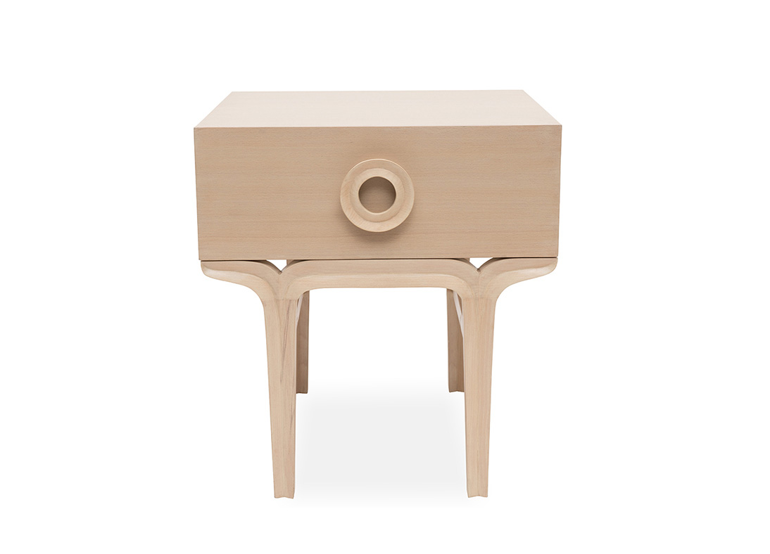 OBLIQUE SIDE TABLE